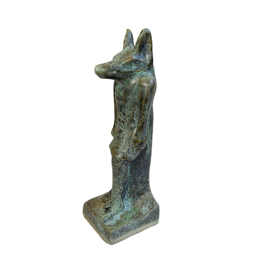 Anubis - Replica of Sigmund Freud's Ceramic Figurine by Martha Todd