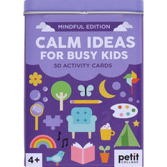 Calm Ideas for Busy Kids Activity Cards