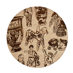 Freud's Collection Coaster: Horse and Rider