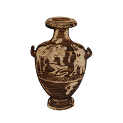 Oedipus and Sphinx Vase Magnet