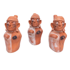 Peruvian Figure of a Dignitary - Replica of Freud's Vessel by Martha Todd