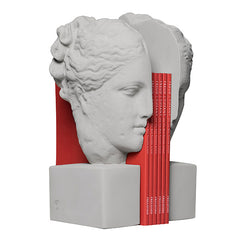 Ceramic Hygeia Bookends