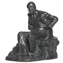 Seated Freud bust, Oscar Nemon
