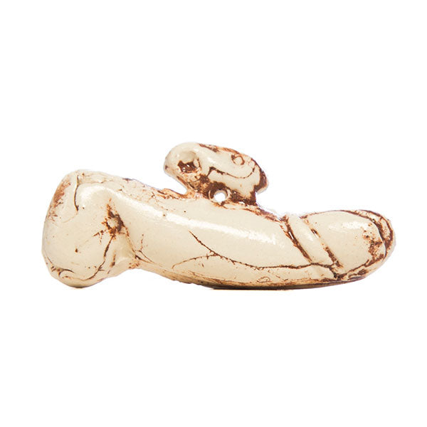 Phallus Amulet - Teracotta Replica of Freud's Clay Amulet by Martha Todd