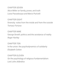 A Deeper Cut: Further Explorations of the Unconscious in Social and Political Life Editor: David Morgan