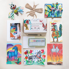 Awesome Animals - Educational Art Box