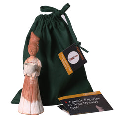 Female Figurine in Tang Dynasty Style - Teracotta Replica of Freud's Ceramic Figurine by Sun Ae Kim