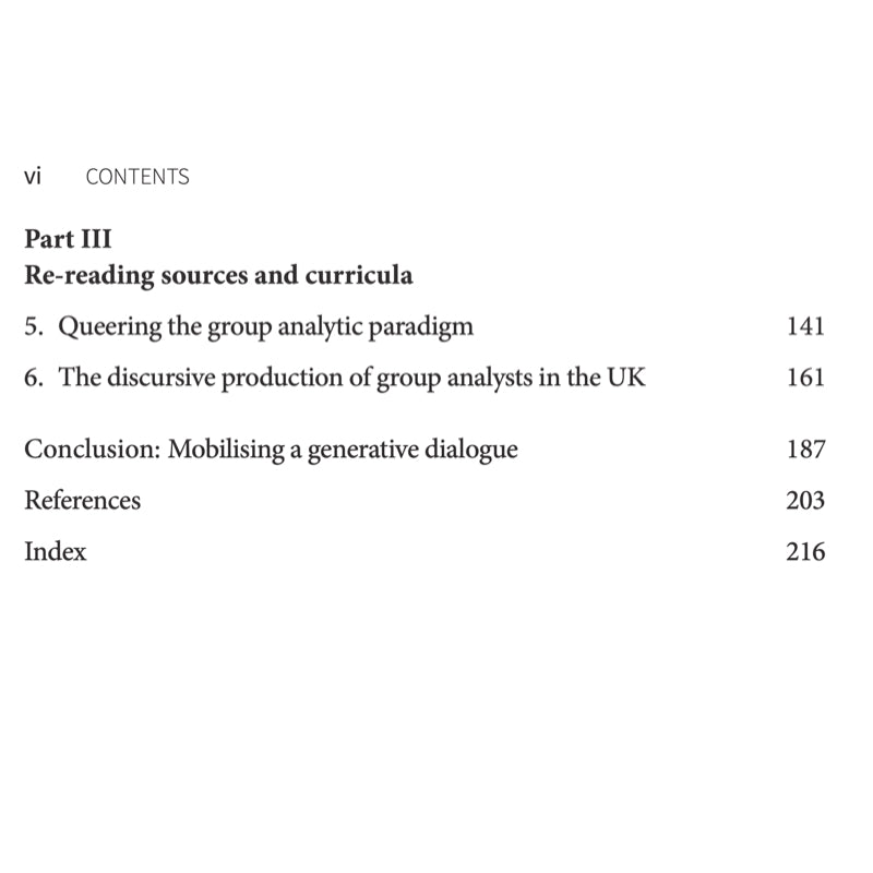 The Body of the Group: Sexuality and Gender in Group Analysis - Daniel Anderson