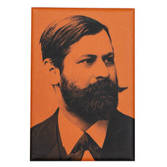 Sigmund Freud portrait fridge magnet