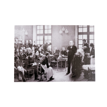 Une leçon clinique du Dr. Charcot à la Salpêtrière by E. Pirodon  (A5 Card)