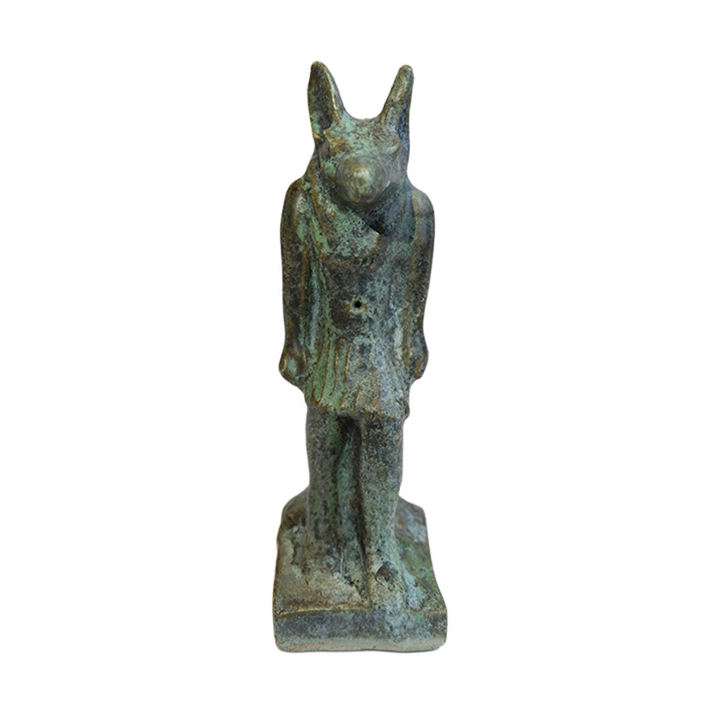 Anubis - Replica of Sigmund Freud's Ceramic Figurine by Martha Todd