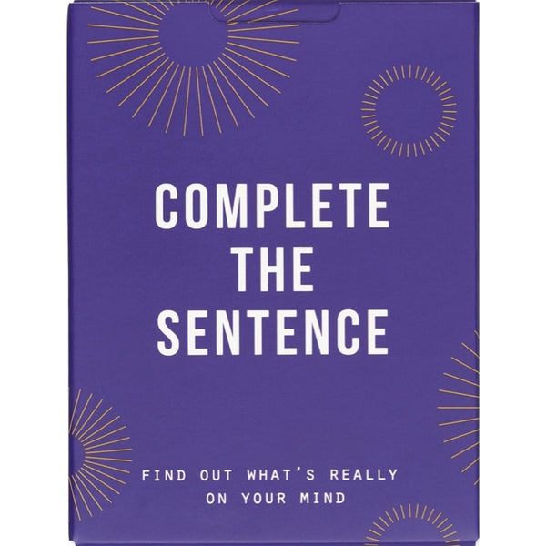 Complete the Sentence: Find out What’s Really on Your Mind