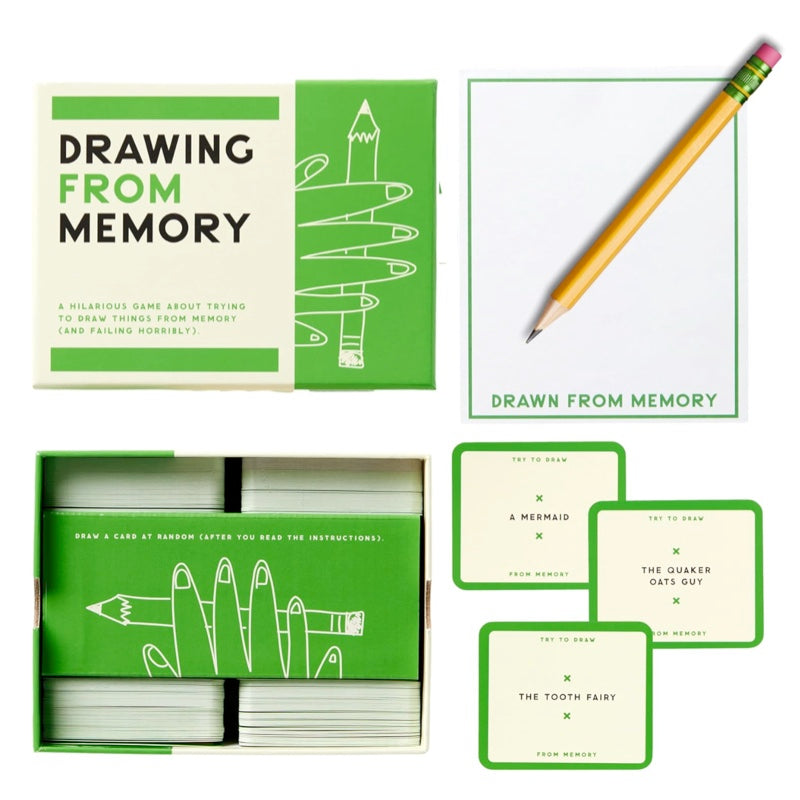 Draw Memory Game Drawing from Memory Game – Freud Museum Shop