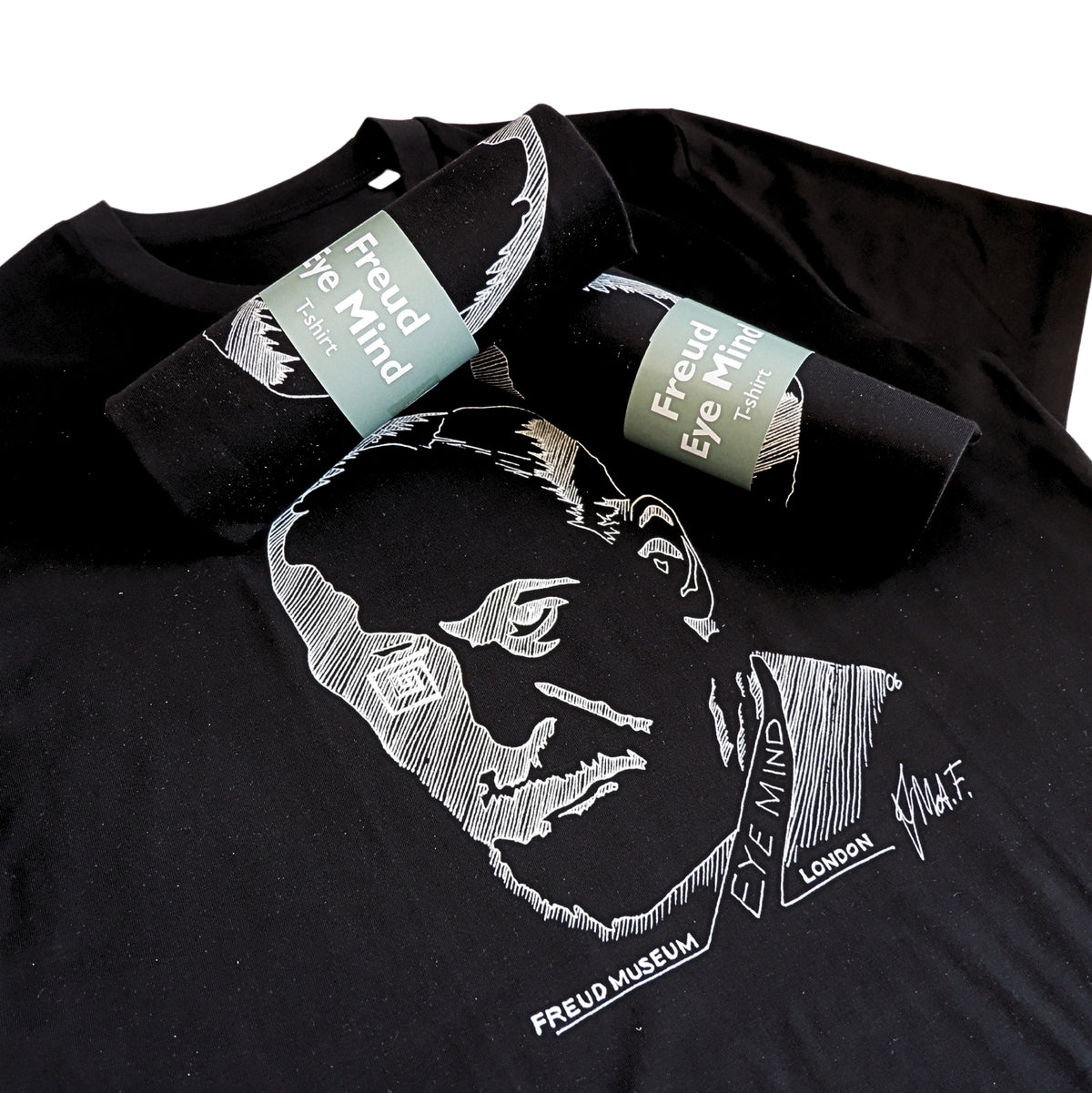 Freud Eye Mind T-shirt Black