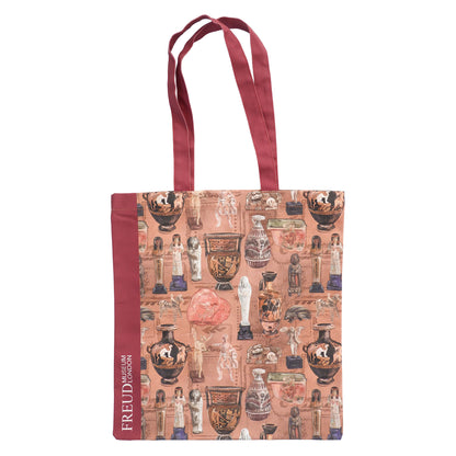 Freud's Collection Tote Bag - based on artwork by Portia Graves
