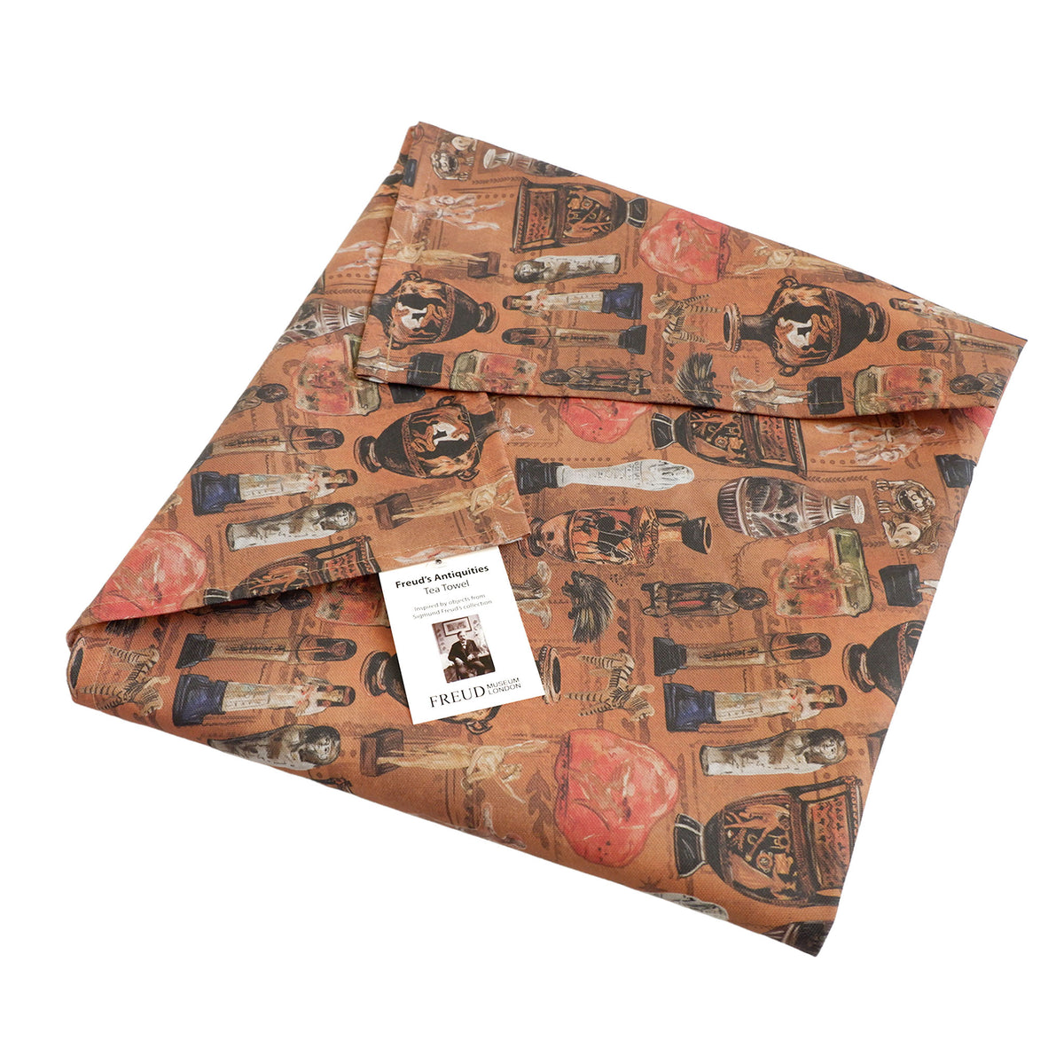 Freud's Antiquities Tea Towel