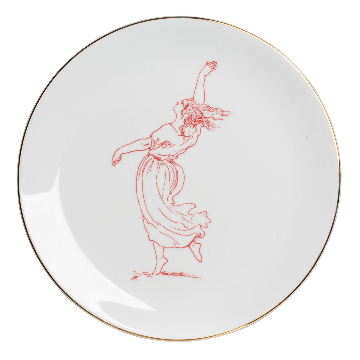 Women & Freud Plate - Fine Bone China Plate