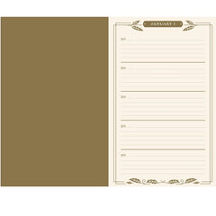 Gilded One Line a Day: : A Five-Year Memory Book