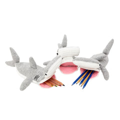 Hammershead Shark Crochet Pencil Case