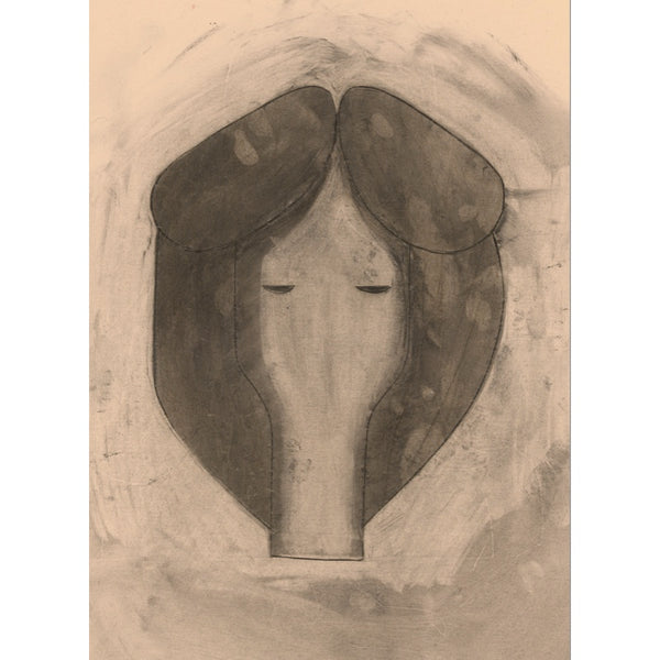 Headcase 3 by Cathie Pilkington (postcard)