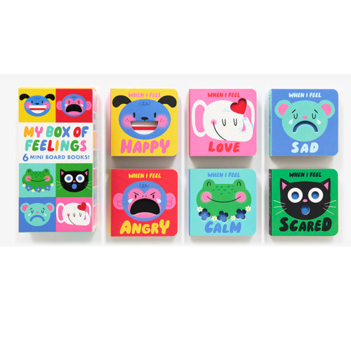 My Box of Feelings: 6 Mini Board Books