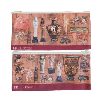 Freud's Collection Pencil Case - based on artwork by Portia Graves