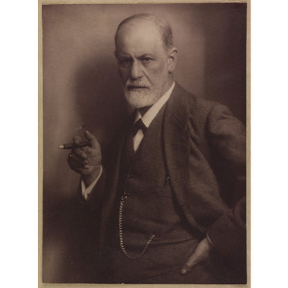 Sigmund Freud in 1932 (A5 card)