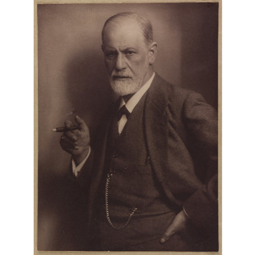 Sigmund Freud in 1932 (A5 card)