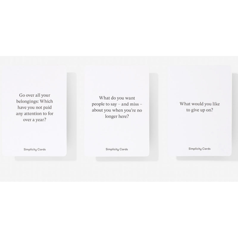 Simplicity Card Back Simplicity Cards – Freud Museum Shop