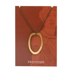 Freud Snake Oval Necklace