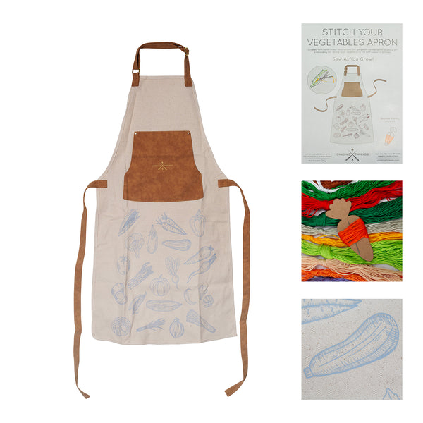 Stitch Your Vegetable Apron