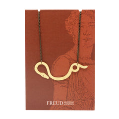 Freud Snake Twisted Necklace