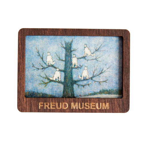 The Wolf Man's Dream Fridge Magnet