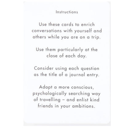 Travel Therapy Cards