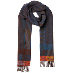 Wallace and Sewell Merino Lambswool Houten Diesel Scarf