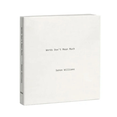Words Don't Mean Much by Senon Williams