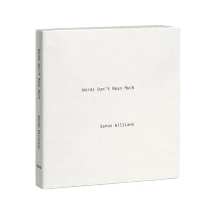 Words Don't Mean Much by Senon Williams
