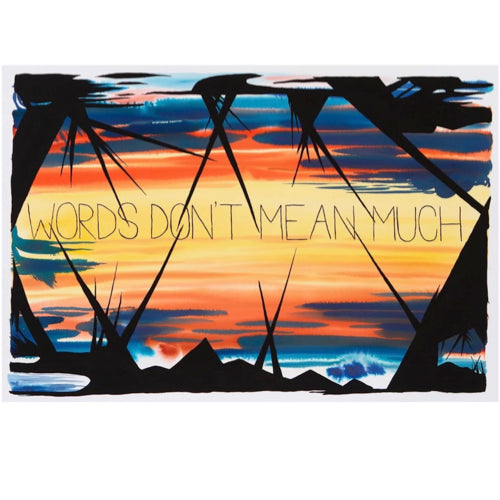 Words Don't Mean Much by Senon Williams