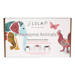 Awesome Animals - Educational Art Box