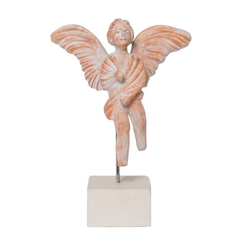 Eros Terracotta Figurine - Terracotta Replica of Freud's Figurine by Martha Todd