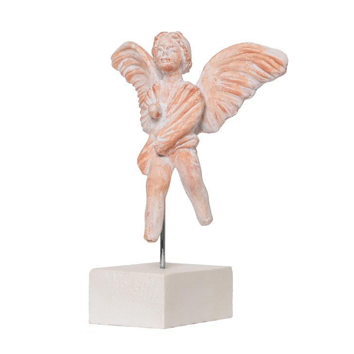 Eros Terracotta Figurine - Terracotta Replica of Freud's Figurine by Martha Todd