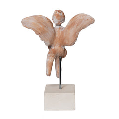 Eros Terracotta Figurine - Terracotta Replica of Freud's Figurine by Martha Todd