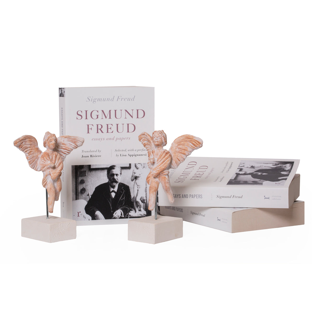 Eros Terracotta Figurine - Terracotta Replica of Freud's Figurine by Martha Todd
