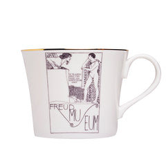 Oedipus and Sphinx Breakfast Cup, Fine Bone China, Made in the UK