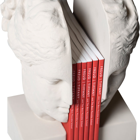 Ceramic Hygeia Bookends