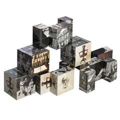 Freud Museum Cube; with 9 iconic images