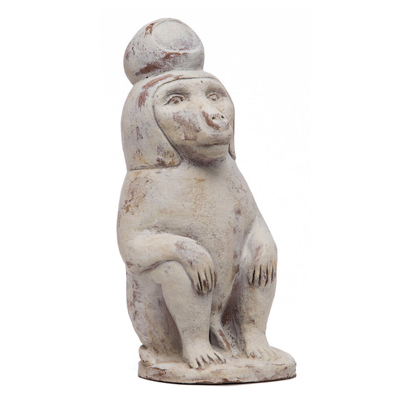 Baboon of Thoth - Terracotta Replica of Freud's Marble Figurine by Martha Todd