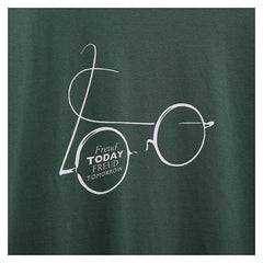 "Freud Today, Freud Tomorrow" t-shirt, exclusive to Freud Museum, green