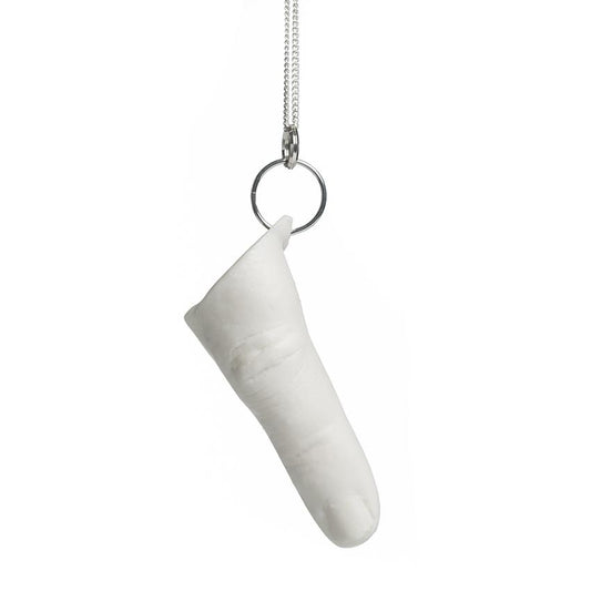 Porcelain Pendant Finger by Martha Todd