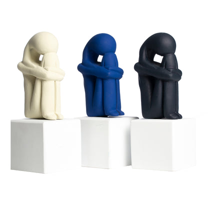 Cycladic Woman Ceramic Figurine